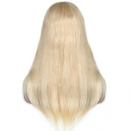 Straight U Part Wig 613# Upgrade Virgin Hair Wigs Glueless Wig